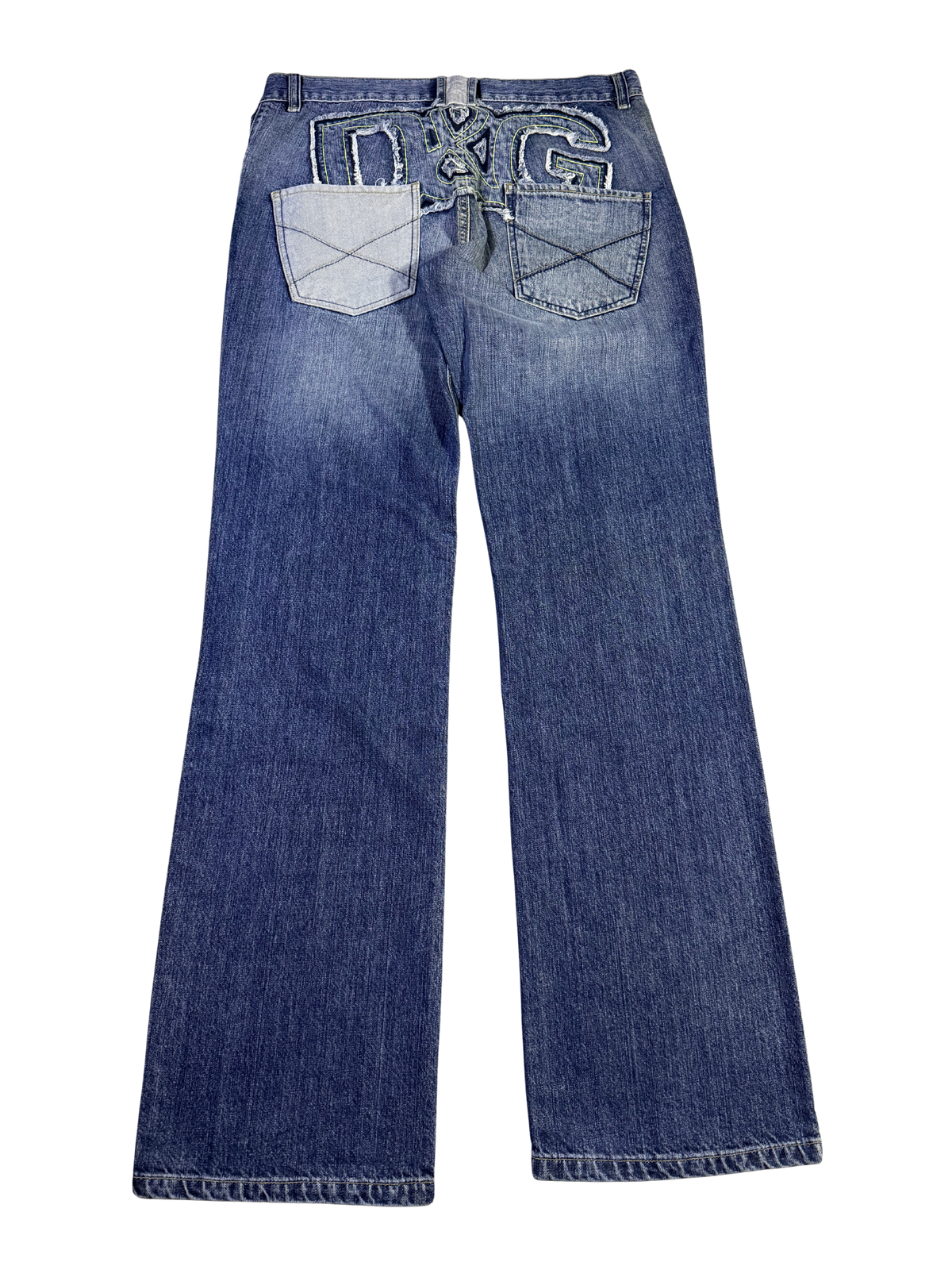 Dolce Gabbana Big Print Jeans