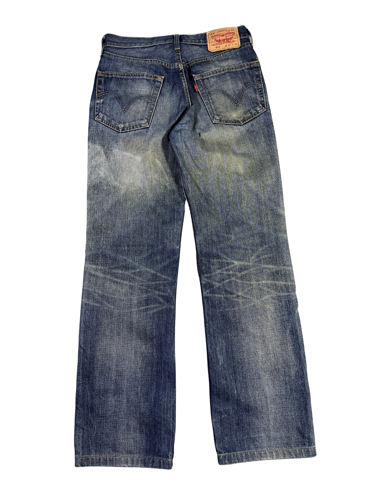 Crazy Washed Levis Jeans