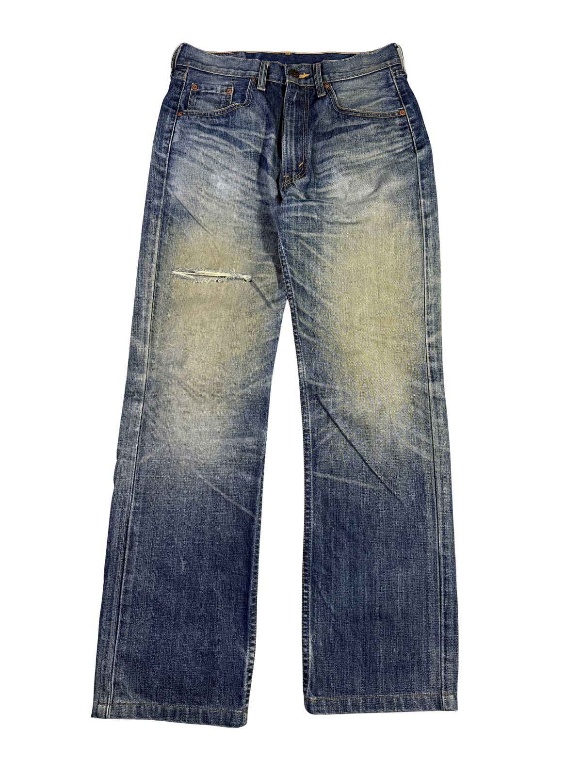 Crazy Washed Levis Jeans