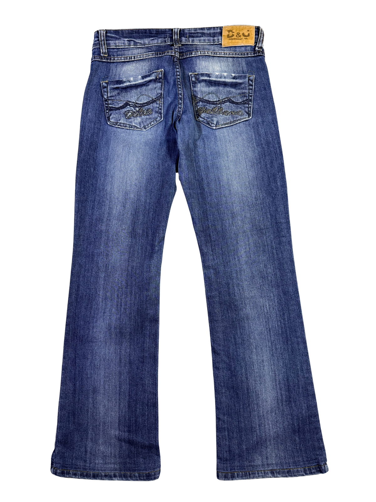 Dolce Gabbana Big Print Jeans
