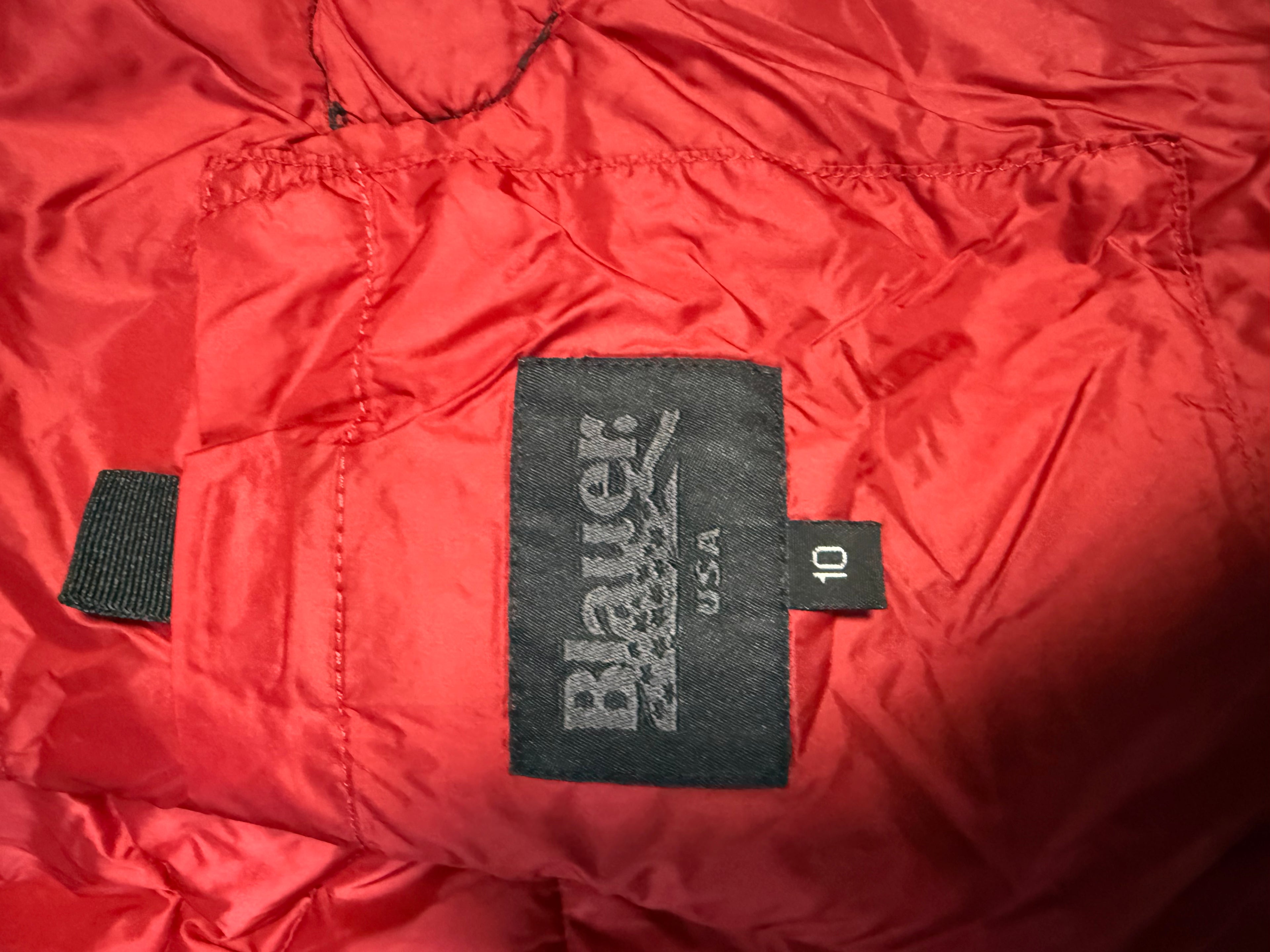 Blauer Jacke